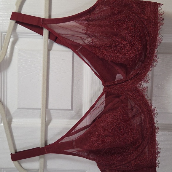 HSIA Lace And Mesh Unlined Bra - Picture 1 of 5